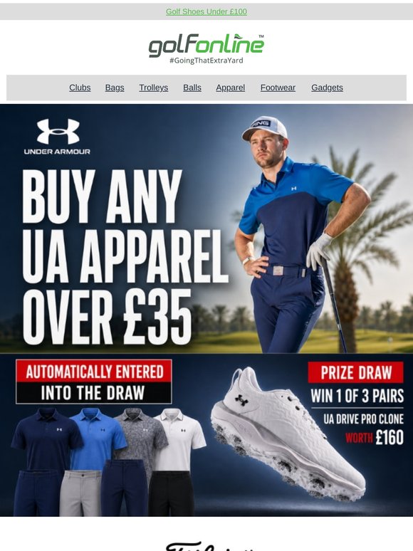 Win a free pair of UA shoes! (worth £160)