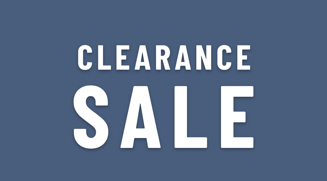 Clearance Sale