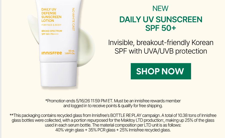 DAILY UV SPF 50