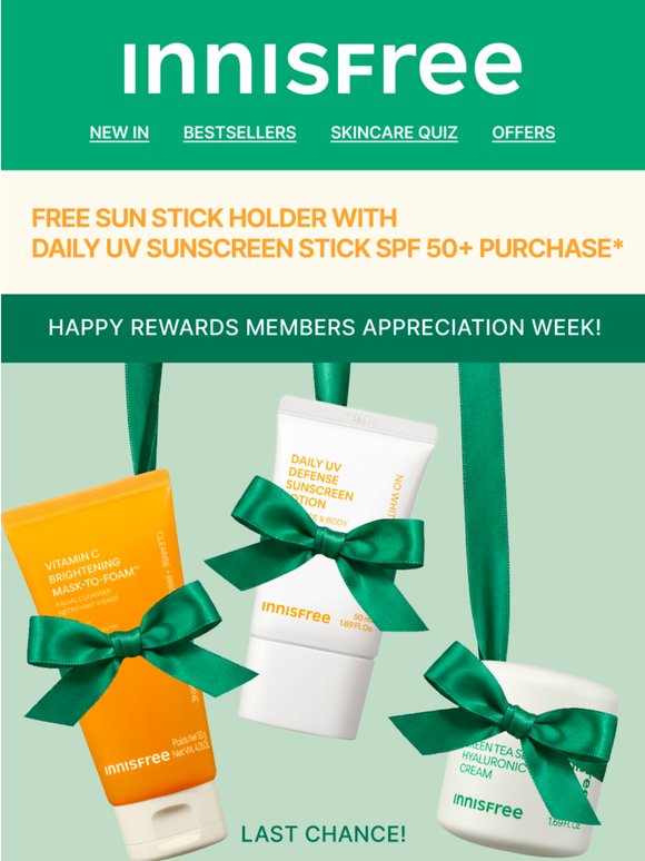 LAST CHANCE! Up to 3x Rewards Points