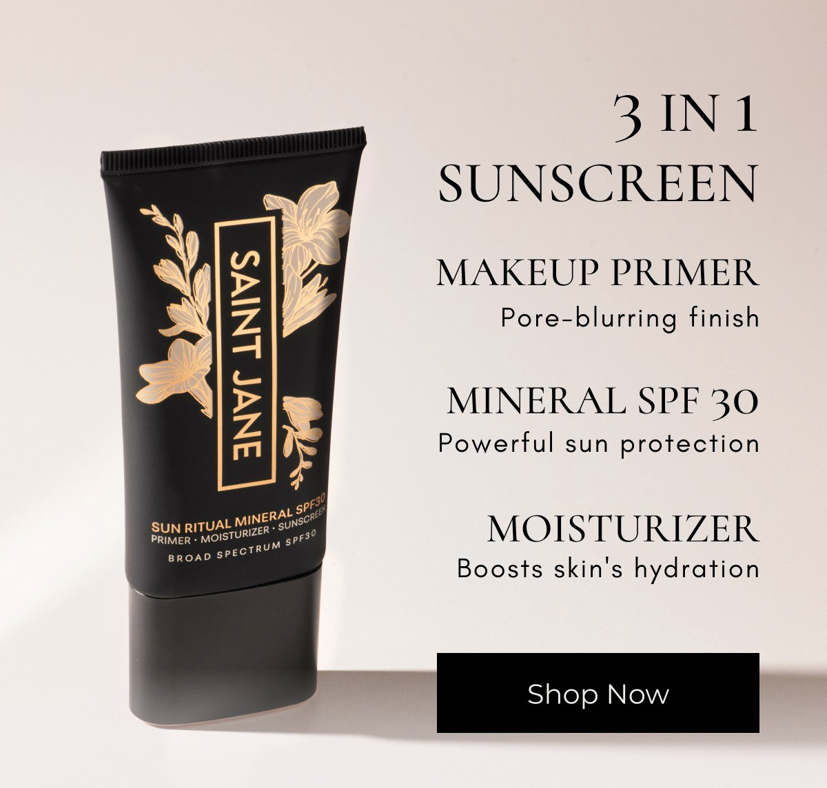 3 in 1 sunscreen