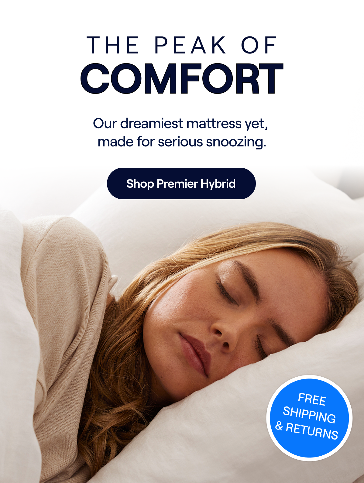The peak of comfort