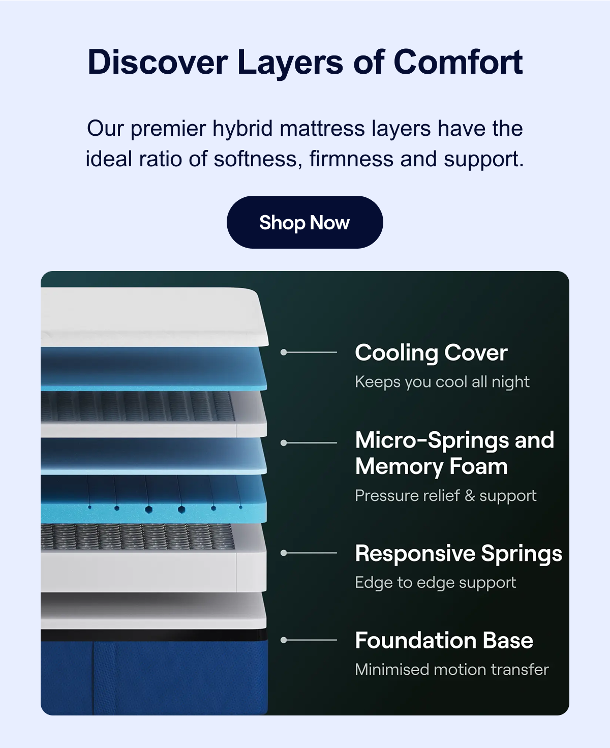 Discover layers of comfort