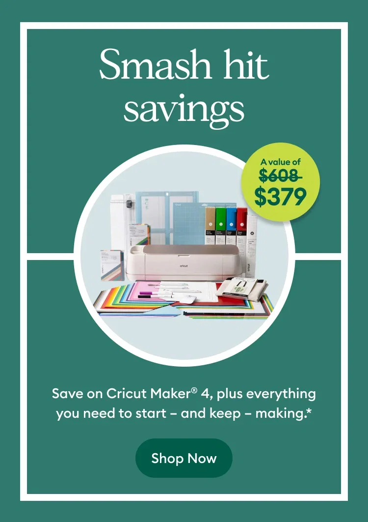 Smash hit savings.