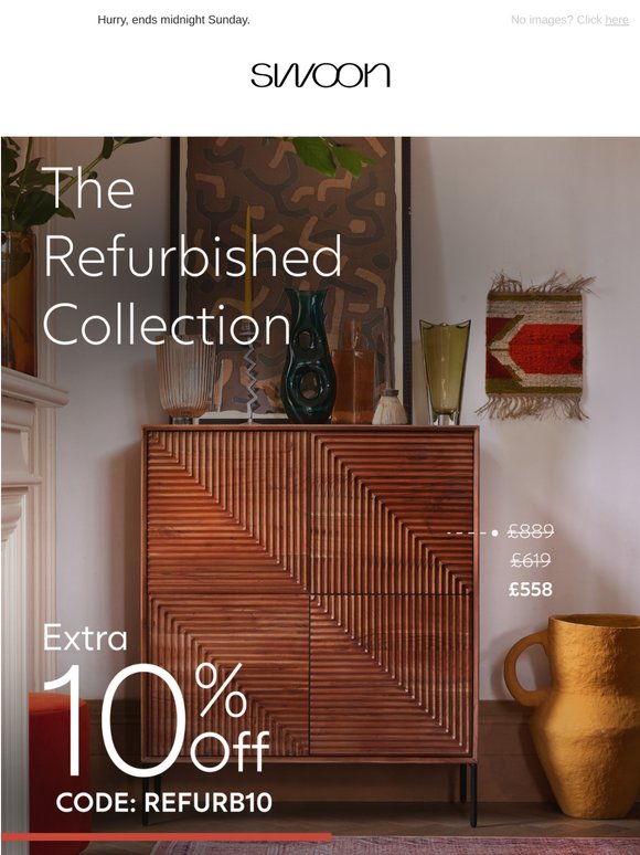 Extra 10% Off The Refurbished Collection