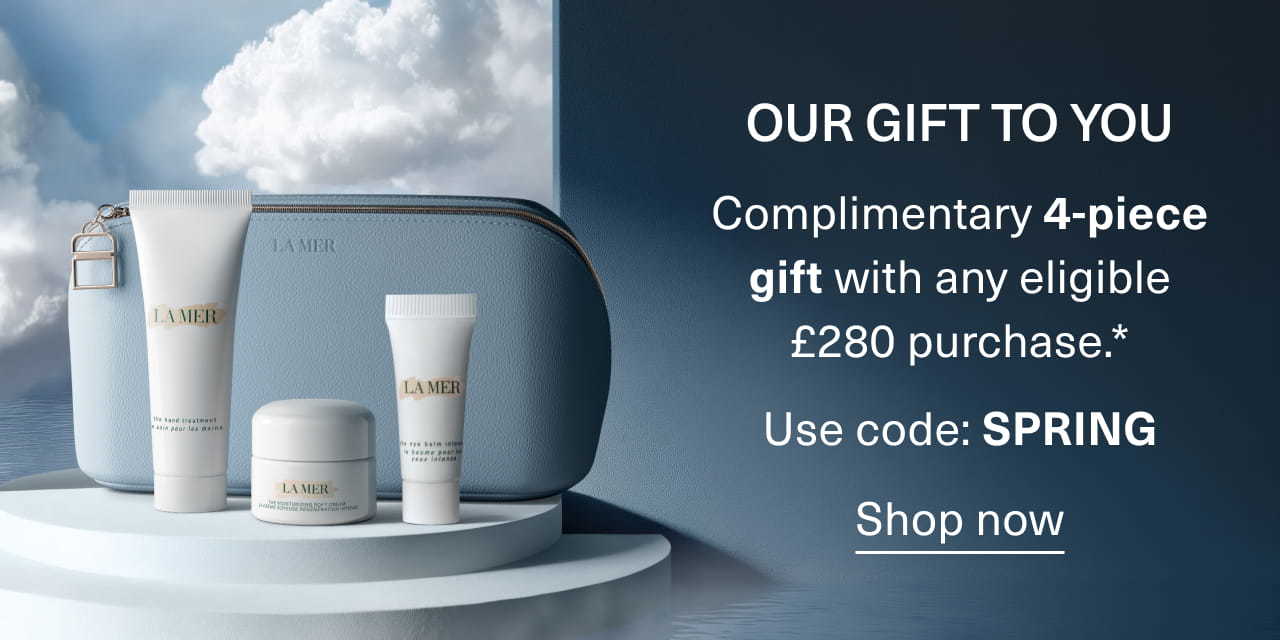 Complimentary 4-piece gift with any eligible £280 purchase.