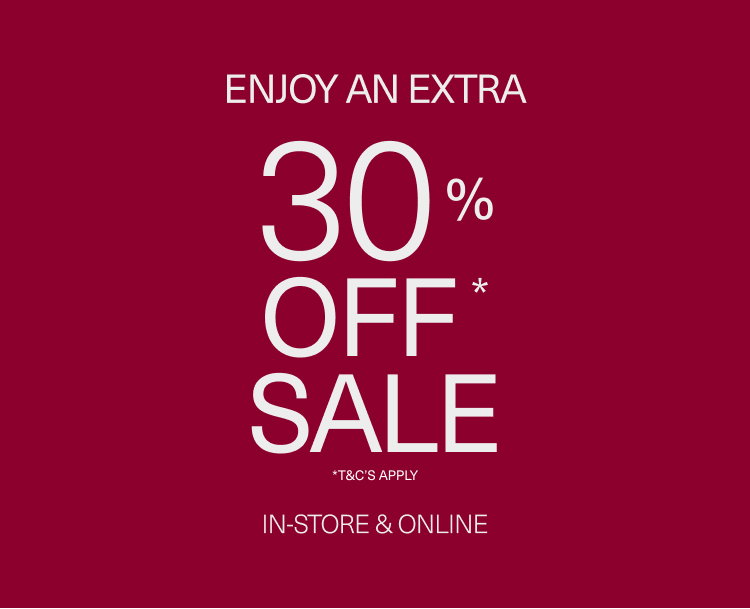 Enjoy An Extra 30% off Sale