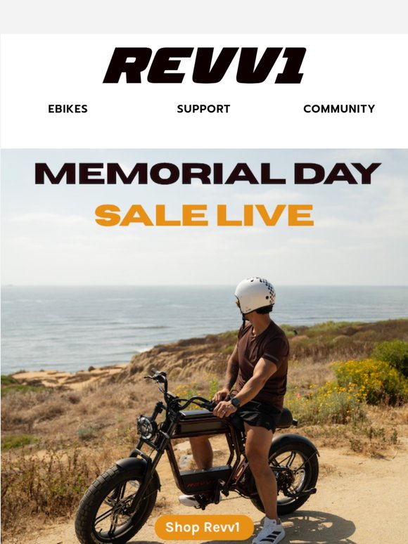 Memorial Day Sale: Lowest Prices on Revv1