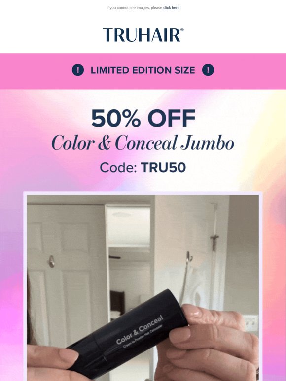 🚨 Don't miss 50% off just for you, —!