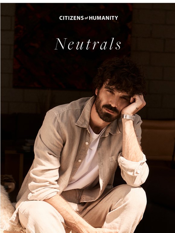 MEN’S: Neutrals