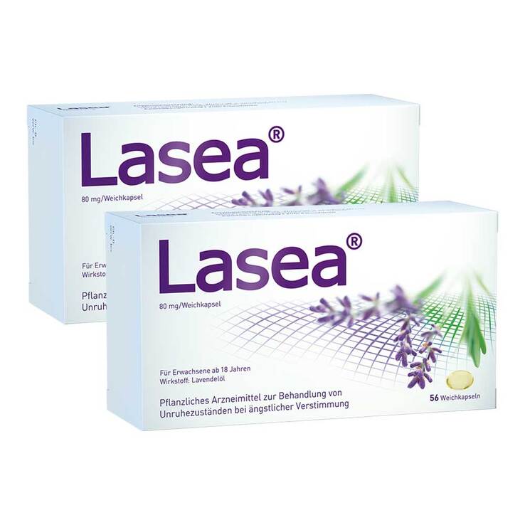 Lasea Weichkapseln bei innerer Unruhe⁵