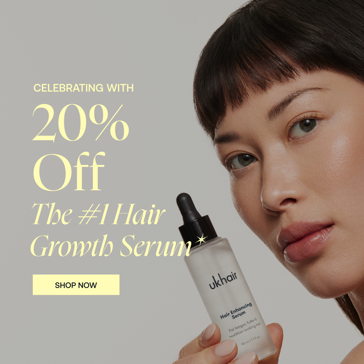 20% off Hair Serum 