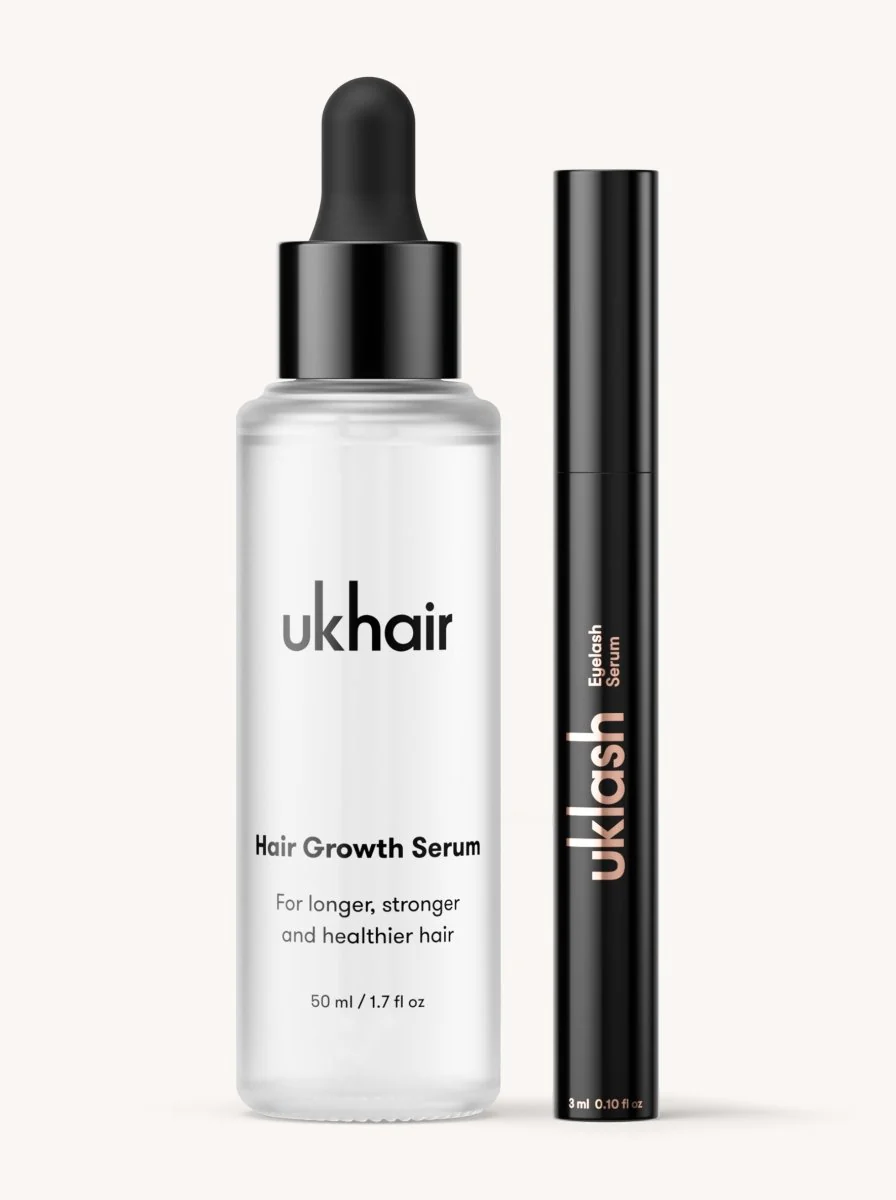 Image of Eyelash and Hair Growth Serum Set
