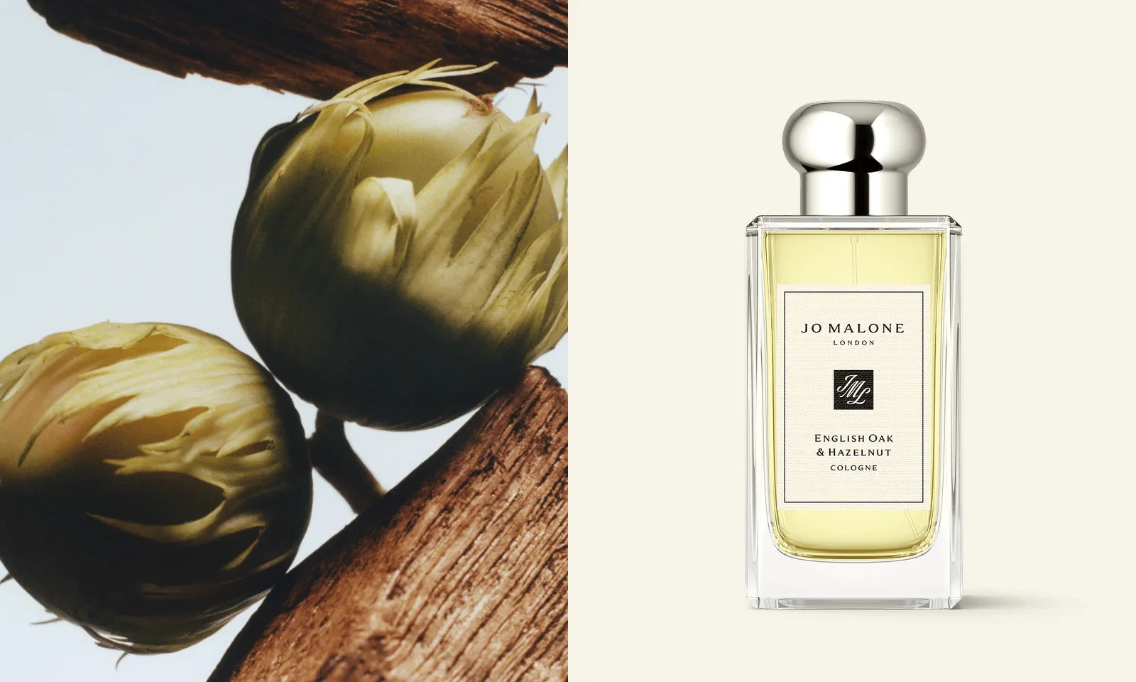 English Oak & Hazelnut men's cologne.