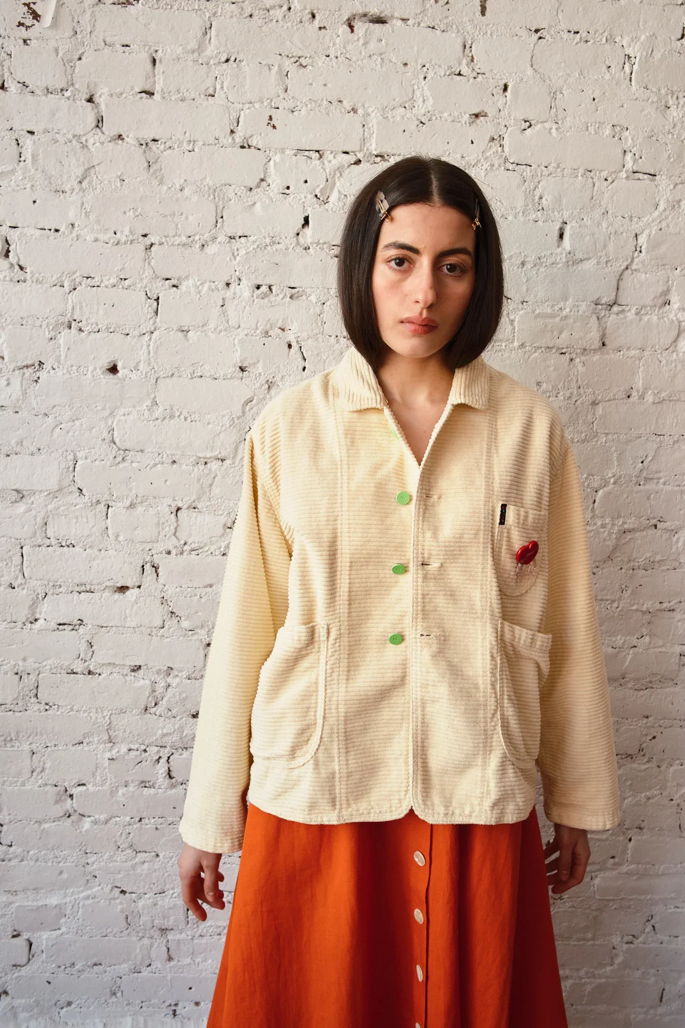 Image of Forager Coat - Horizontal Corduroy Butter