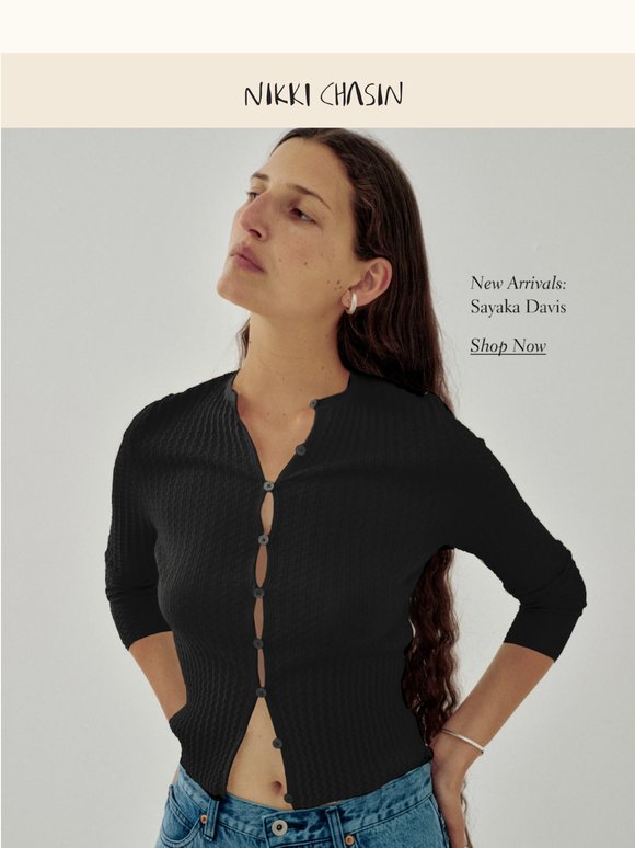 New In: Sayaka Davis