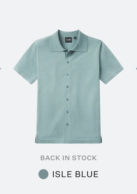 Back in Stock - Isle Blue