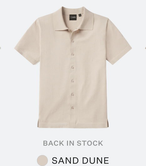 Back in Stock - Sand Dune