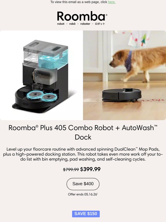 Vacuum. Mop. Relax. Spring Cleaning Made Automatic.