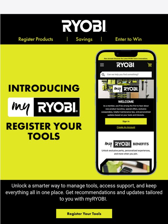 Don't Forget to Register Your Tools