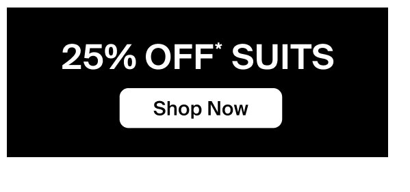 25% OFF Suits