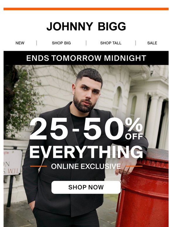 Your Size. Your Style. Your Price 25% OFF