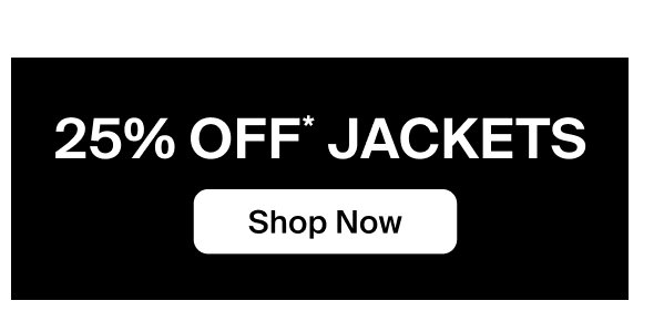 25% OFF Jackets