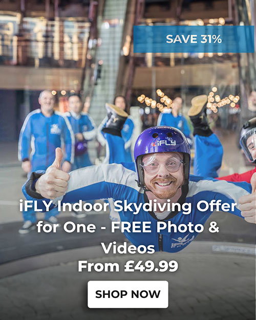 iFLY Indoor Skydiving Offer for One - FREE Photo & Videos
