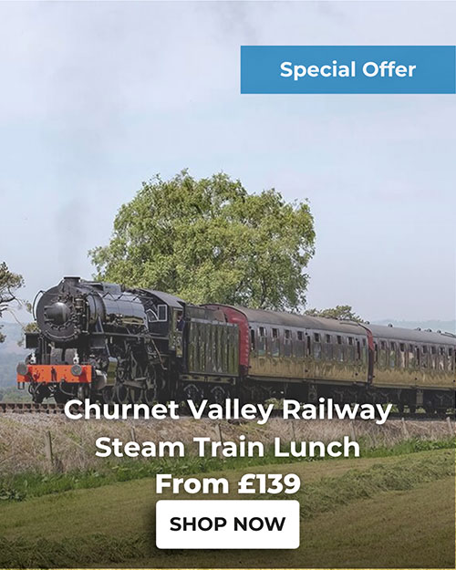 Churnet Valley Railway Steam Train Lunch
