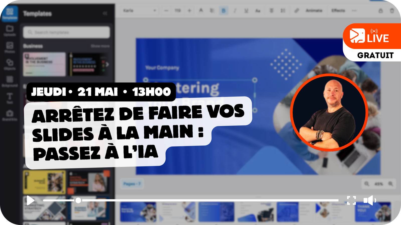 Arrêtez de faire vos slides à la main : passez à l’IA 