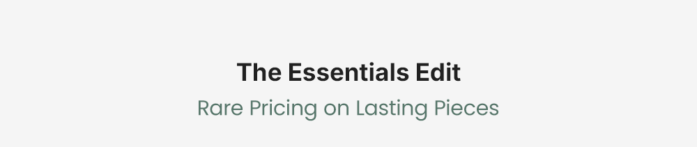 The Essentials Edit