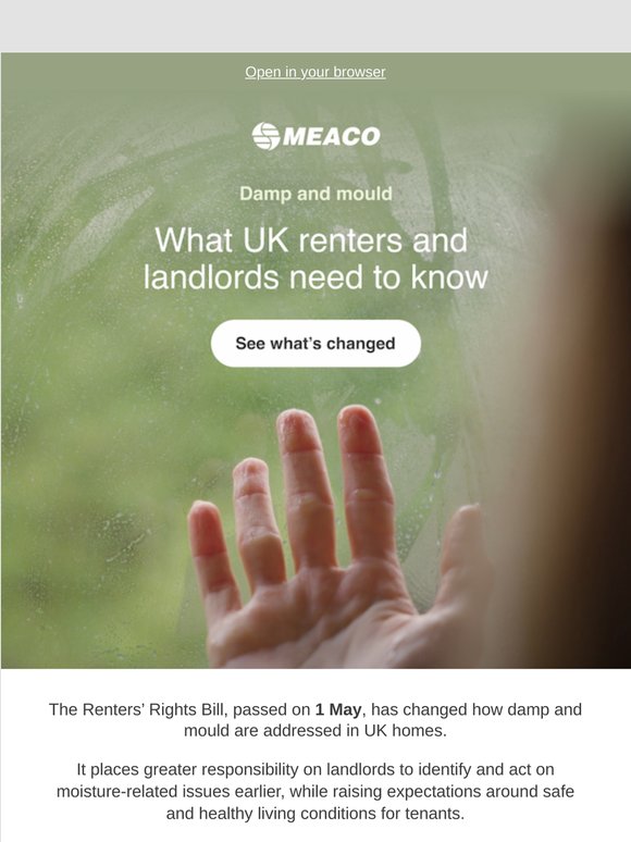 Damp and mould rules have changed
