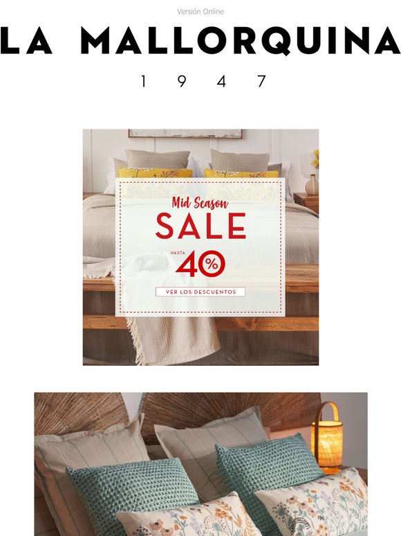 Mid Season Sale 🌊 luz, calma y esencia mediterránea