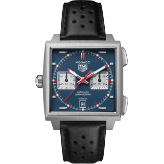TAG Heuer Monaco Chronograph 39mm Titanium Watch Blue
