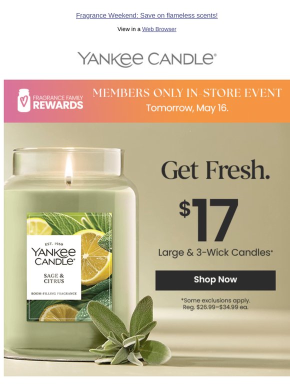 Big Savings: $17 Large Candles Deal 🔥