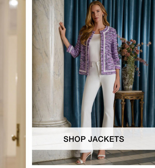 SHOP JACKETS >>