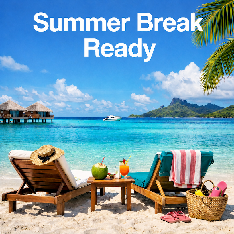 Summer Break Ready! Shop now!