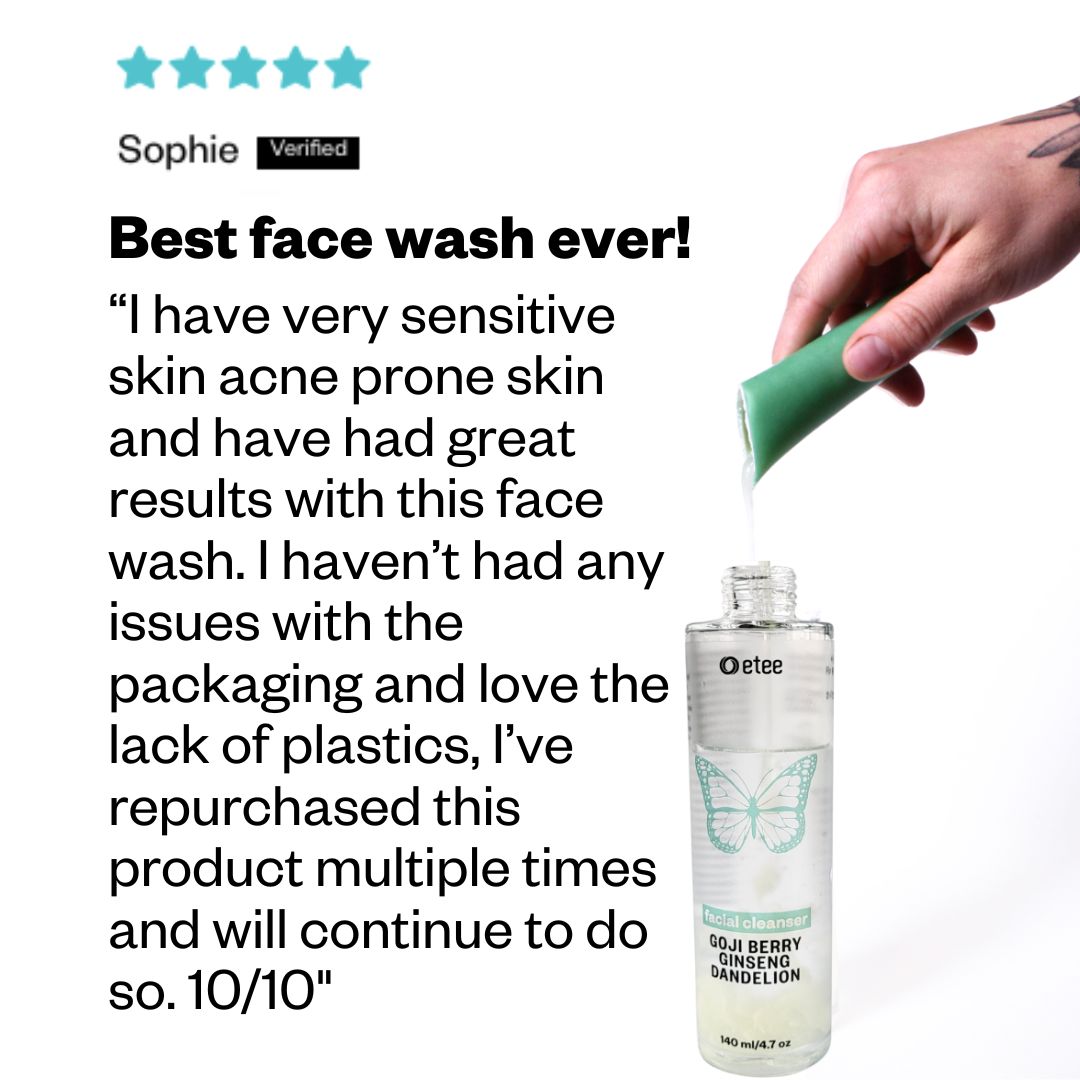 etee facial cleanser