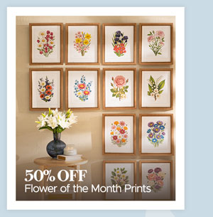 Flower of the Month Prints