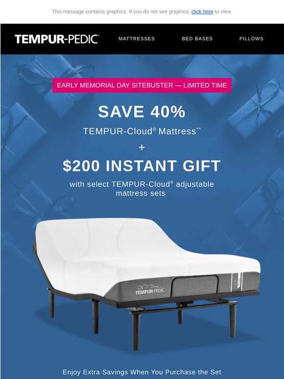 Save 40% on our Early Memorial Day Sitebuster