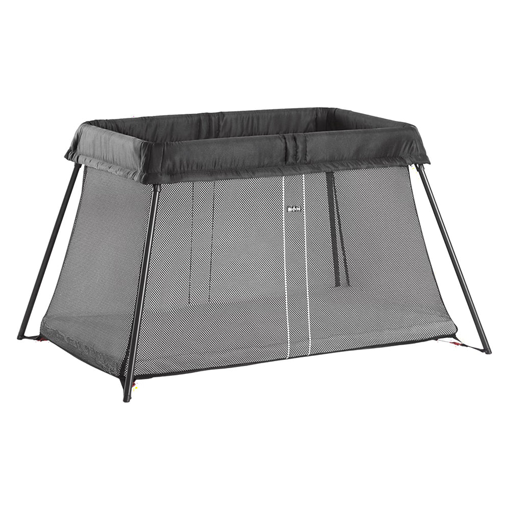 Image of BabyBjorn Travel Cot Light Black