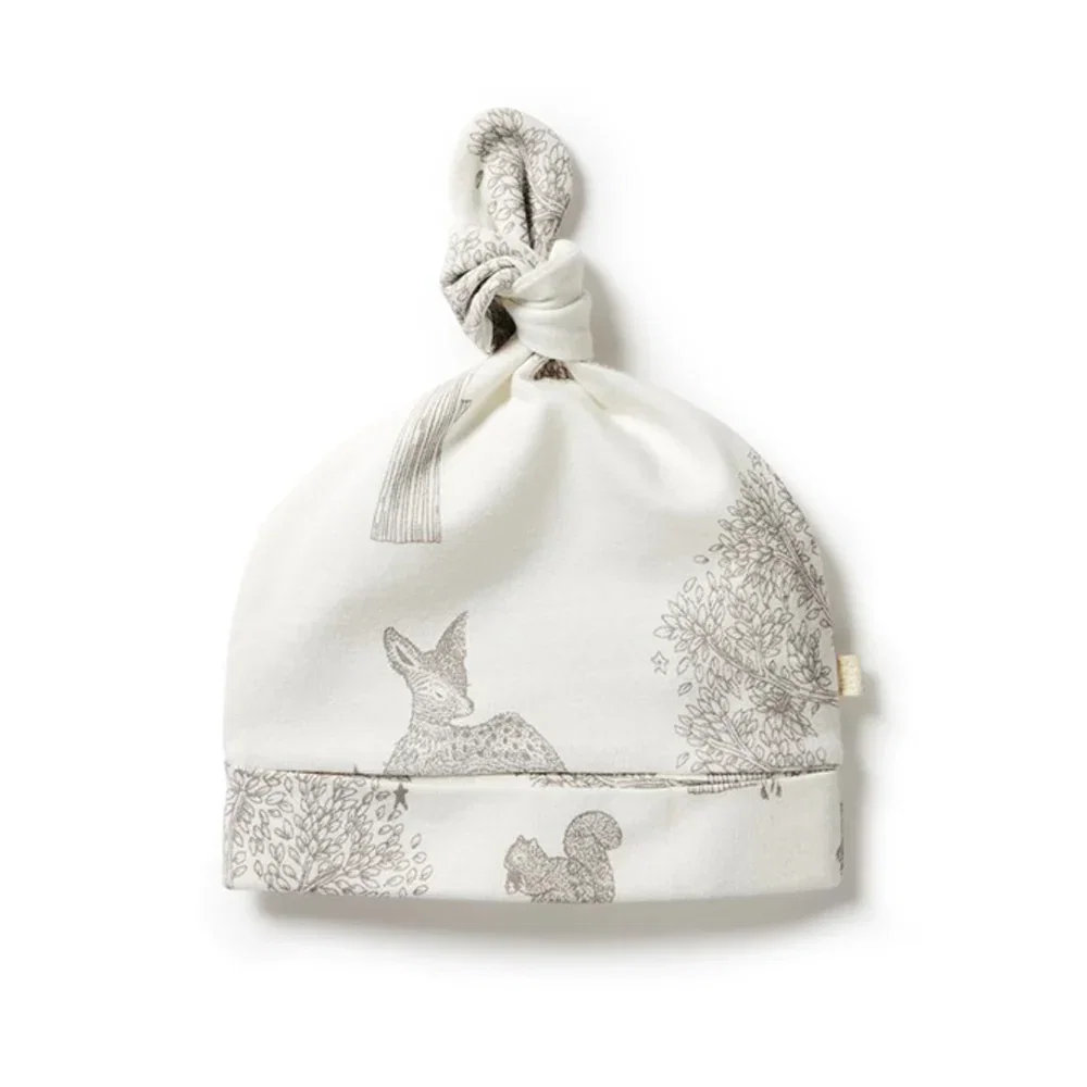 Image of Wilson & Frenchy Welcome to the World Organic Knot Hat
