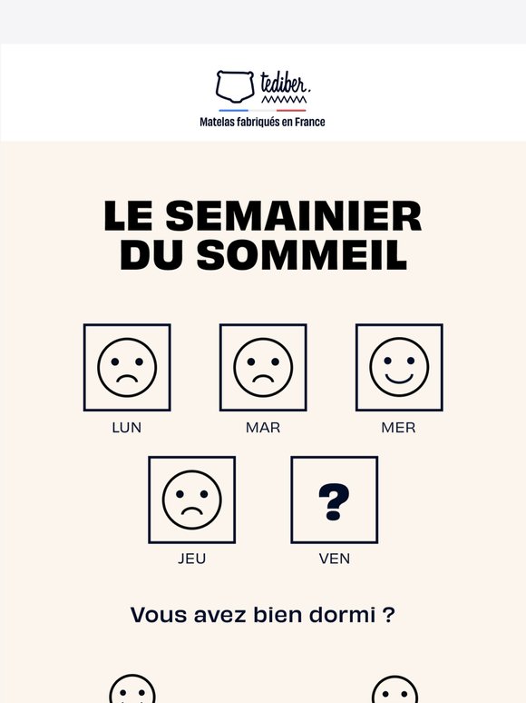 Pssst ! Avez-vous bien dormi cette nuit ?