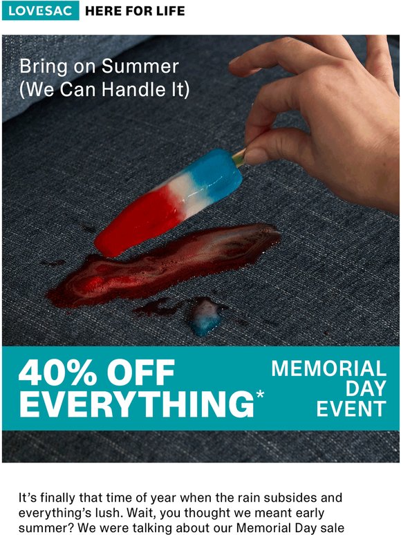 The Memorial Day Event Is Here – 40% Off Starts Now.