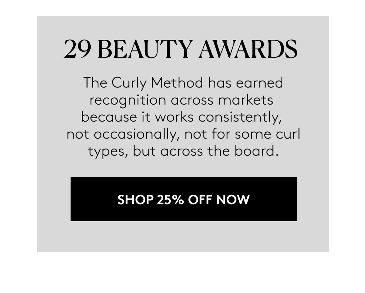 29 BEAUTY AWARDS 