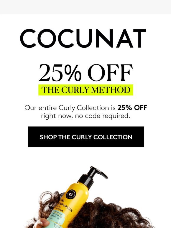 Your curl routine just got 25% cheaper