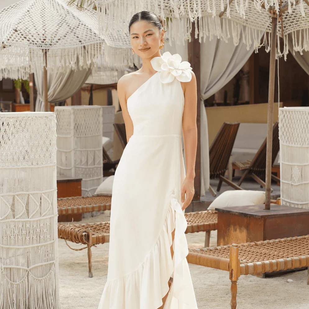 ROCKY LINEN DRESS