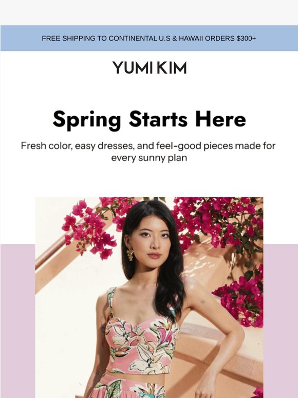 Spring Starts With Fresh Dresses