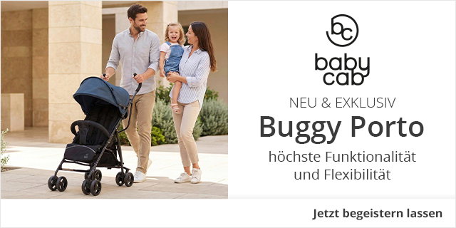 NEU und EXKLUSIV - Babycab - Buggy Porto - höchste Funktionalität  und Flexibilität