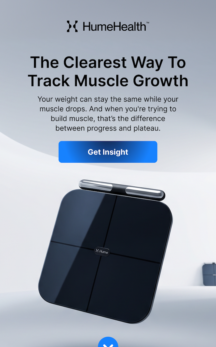 The clearest way to track muscle growth.